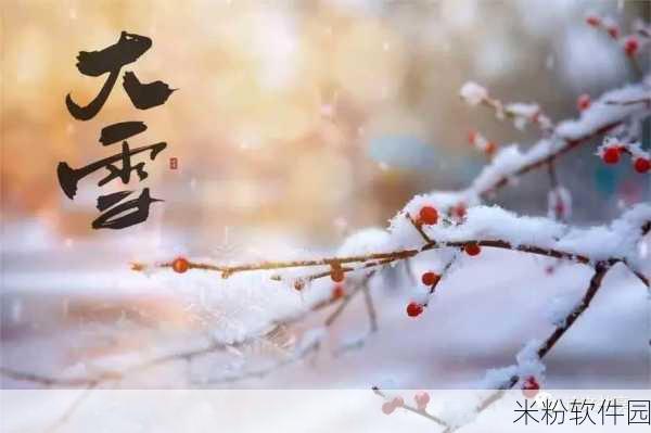 桃源深处有人家，雪盛冬藏活动来袭，精彩内容抢先看