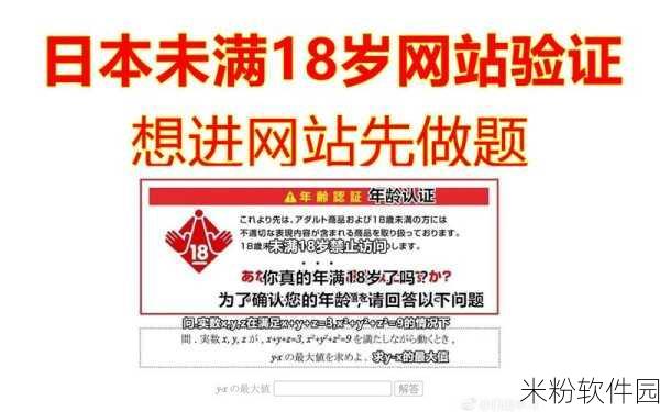 满18岁网址：探索适合成年人访问的全新网站资源，满18岁方可入。