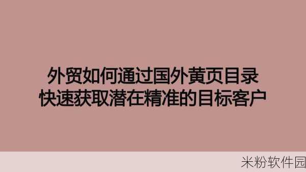 成人黄页网站推广免费：免费的成人黄页网站推广，助您轻松吸引目标客户！