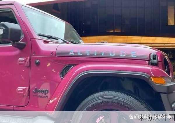 桃红色jeep官方主打：“桃红色Jeep：引领时尚潮流，驾驭自由冒险之旅”