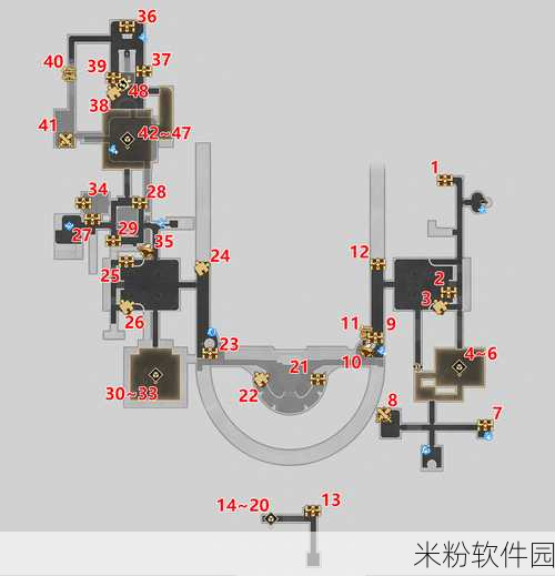 崩坏星穹铁道铁卫禁区宝箱位置全攻略