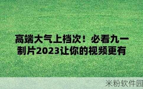 九一制片：九一制片：探索影像艺术的无限可能与创新之路