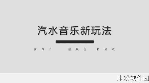 汽水音乐推广授权申请：关于拓展汽水音乐推广及授权申请的建议方案