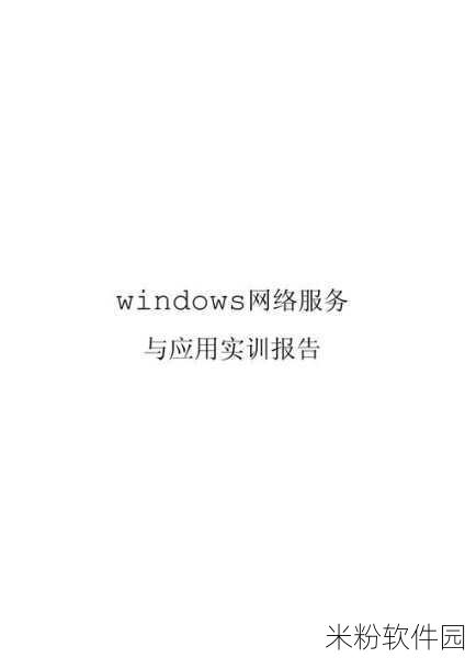 windows野外mgdrcc：在野外探索Windows系统的MGDRCC应用与实战技巧